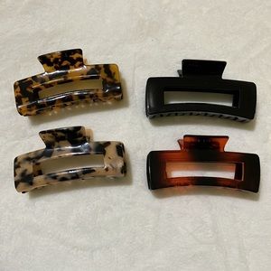 Claw Clips Set of 4 Large